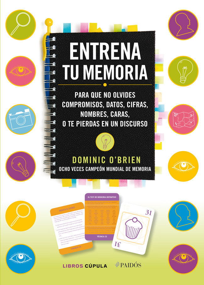 Kit Entrena tu memoria, de O Brien | portada del libro