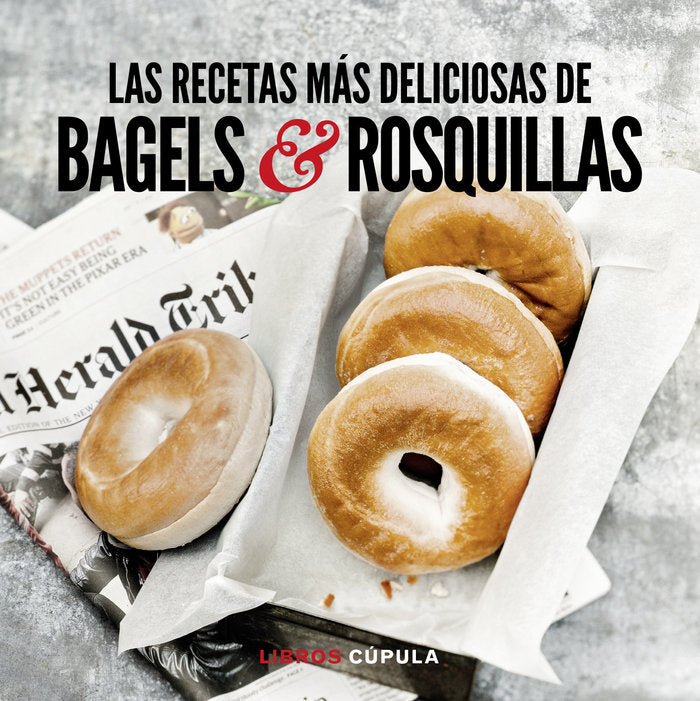 Kit Las recetas más deliciosas de bagels & rosquillas, de AA. VV. | portada del libro