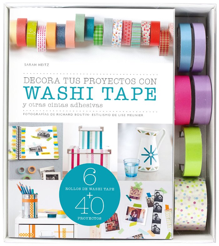 Kit Decora tus proyectos con washi tape, de AA. VV. | portada del libro