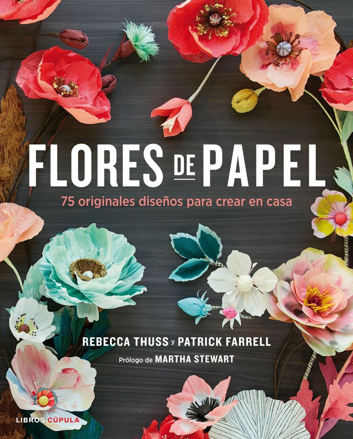 Flores de papel, de Thuss | portada del libro