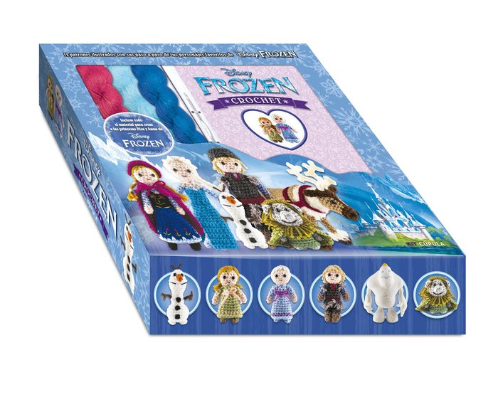Kit Frozen crochet, de KATI GALUSZ | portada del libro