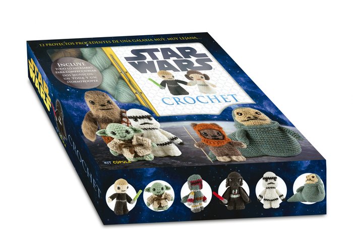 Kit Star Wars crochet, de Collin | portada del libro