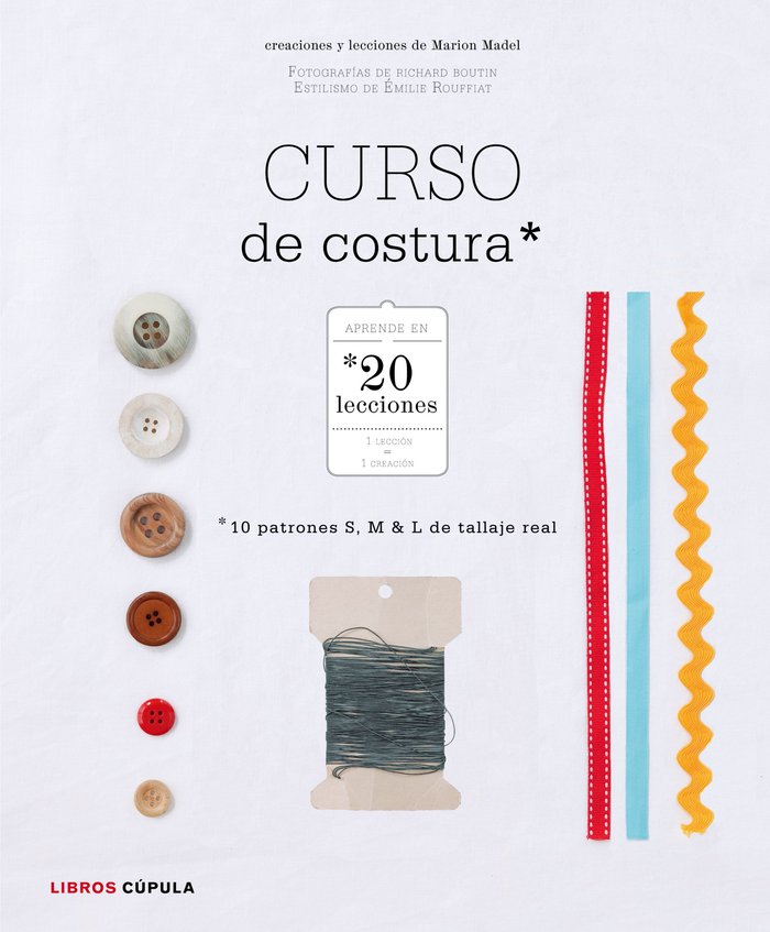 Curso de costura, de Madel | portada del libro