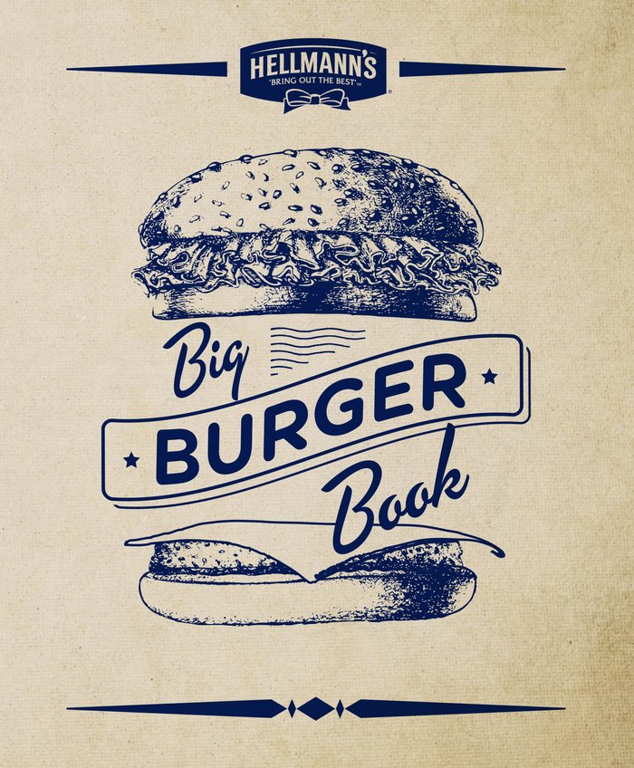 Hellman s Big Burger Book, de AA. VV. | portada del libro