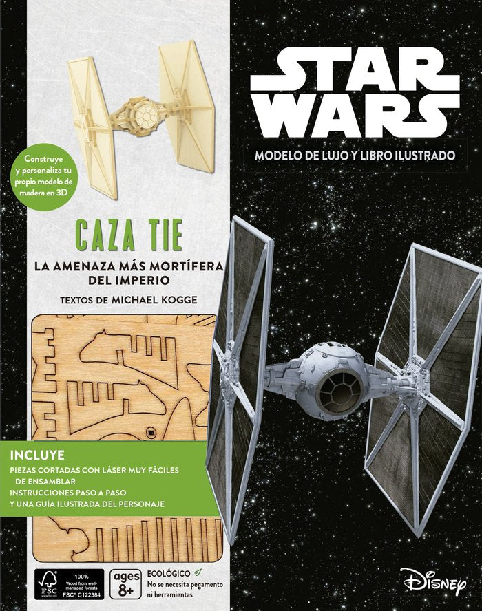 Kit Caza TIE. La amenaza más mortífera del Imperio, de Kogge, Michael | portada del libro