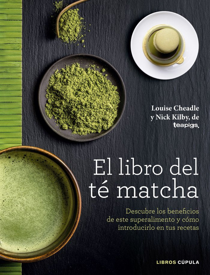 El libro del té matcha, de Cheadle | portada del libro