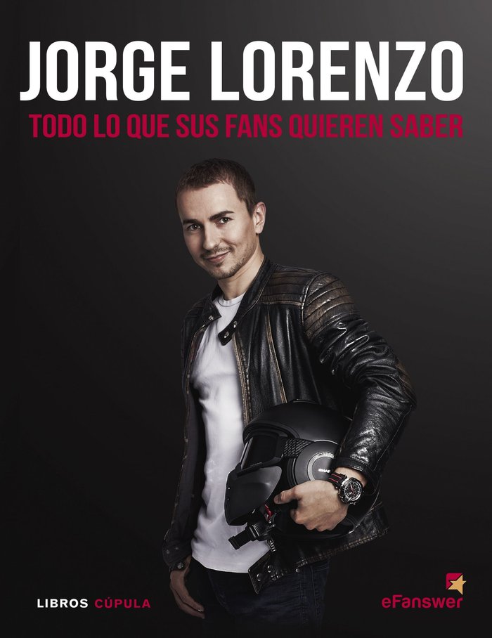 Jorge Lorenzo, de Efanswer | portada del libro