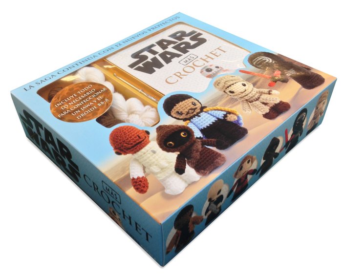 Kit Star Wars Más crochet, de Collin | portada del libro