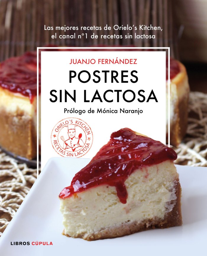 Postres sin lactosa, de Fernández | portada del libro