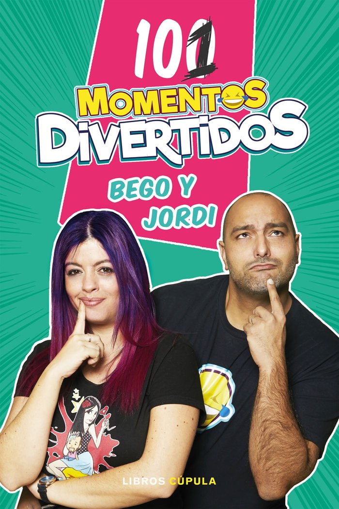 101 momentos divertidos, de Bego & Jordi | portada del libro