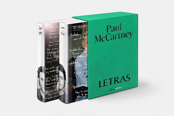 LETRAS, de PAUL MCCARTNEY | portada del libro