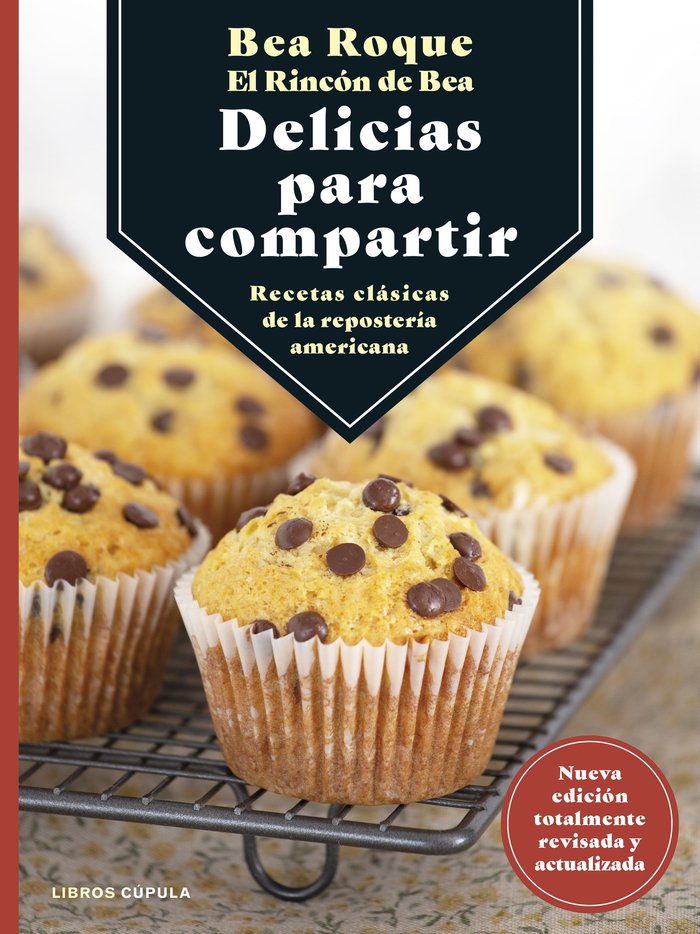 DELICIAS PARA COMPARTIR, de BEA ROQUE | portada del libro