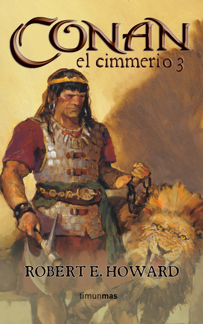 Conan el cimmerio nº 3, de Howard | portada del libro