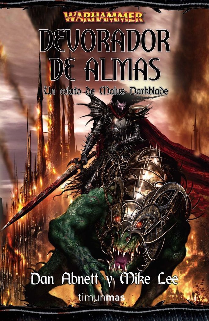 Devorador de almas, de DAN ABNETT#MIKE LEE | portada del libro