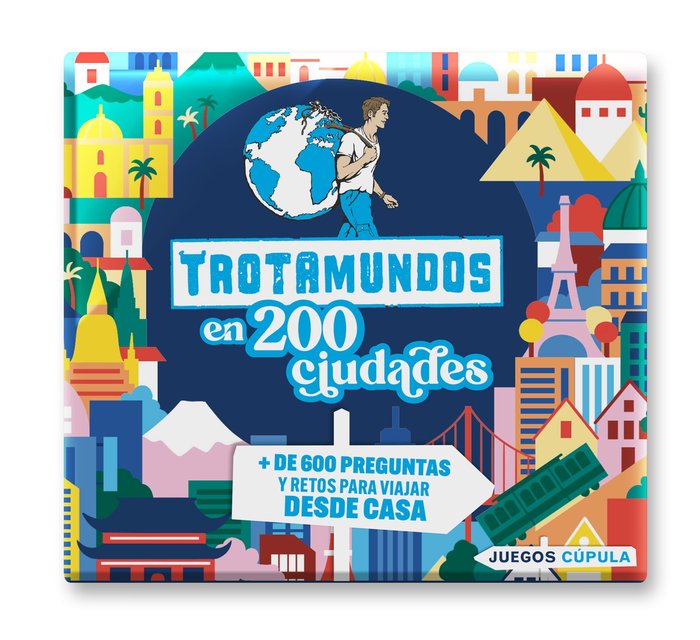 TROTAMUNDOS EN 200 CIUDADES, de AA. VV. | portada del libro