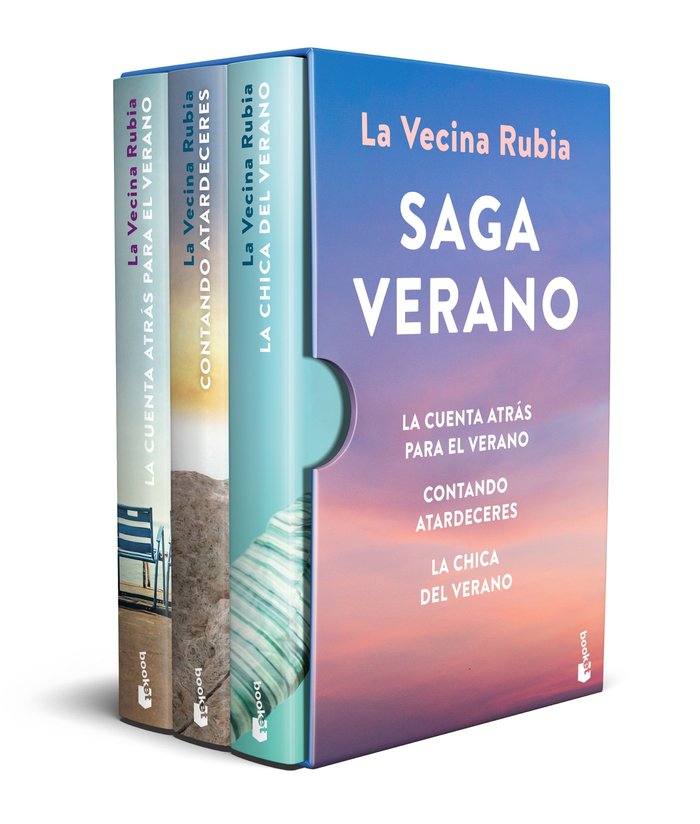ESTUCHE LA VECINA RUBIA SAGA VERANO, de LA VECINA RUBIA | portada del libro