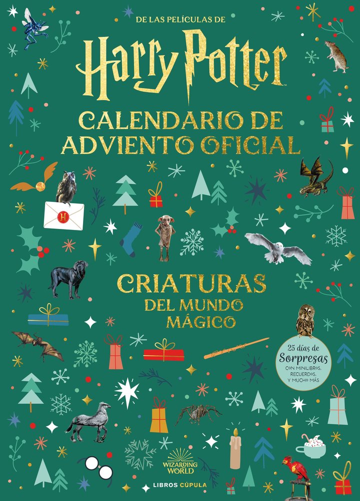 HARRY POTTER: CALENDARIO DE ADVIENTO 2025 | portada del libro