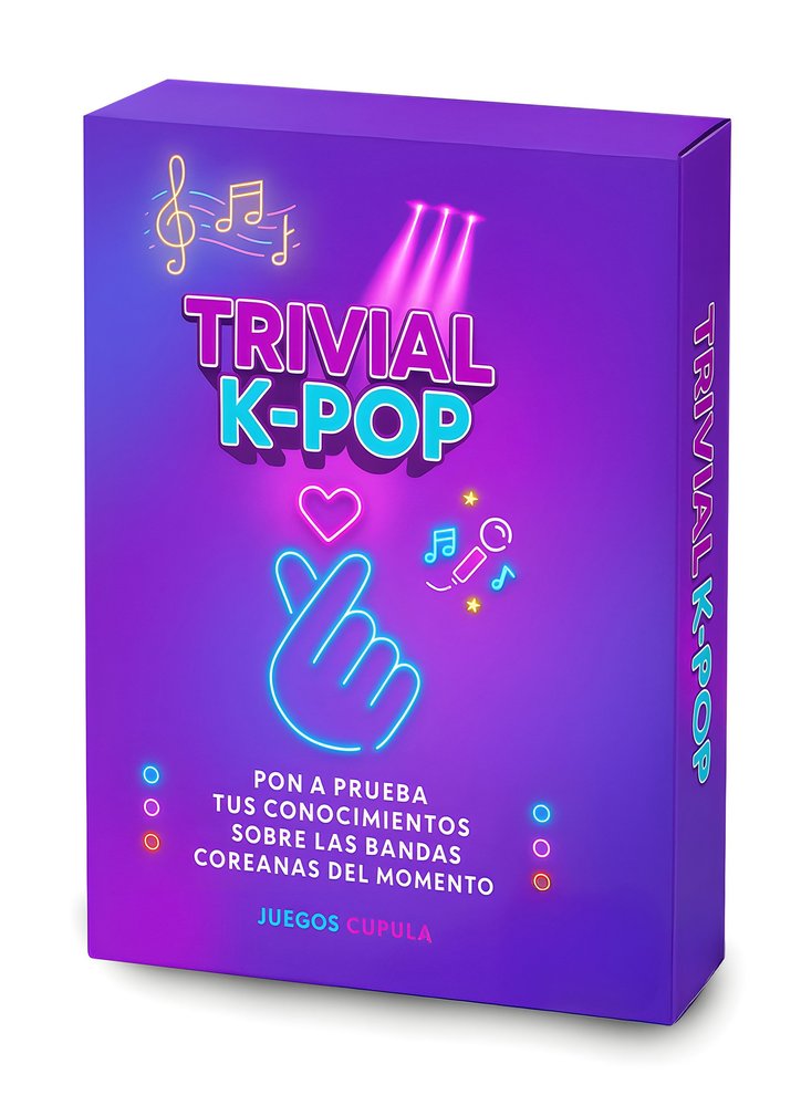 TRIVIAL K-POP, de AA. VV. | portada del libro
