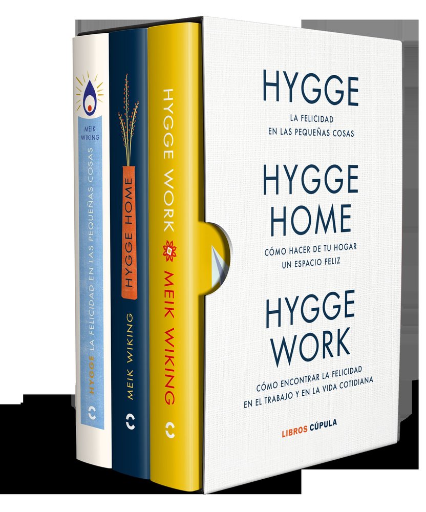 ESTUCHE HYGGE + HYGGE HOME + HYGGE WORK, de WIKING, MEIK | portada del libro