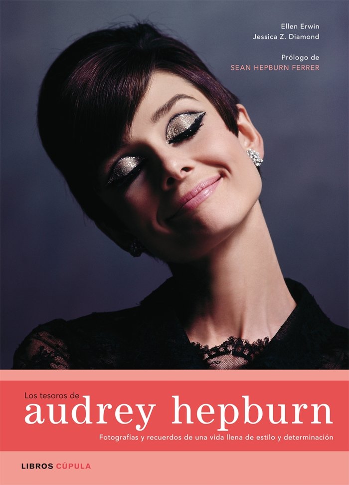 Los tesoros de Audrey Hepburn, de Erwin | portada del libro