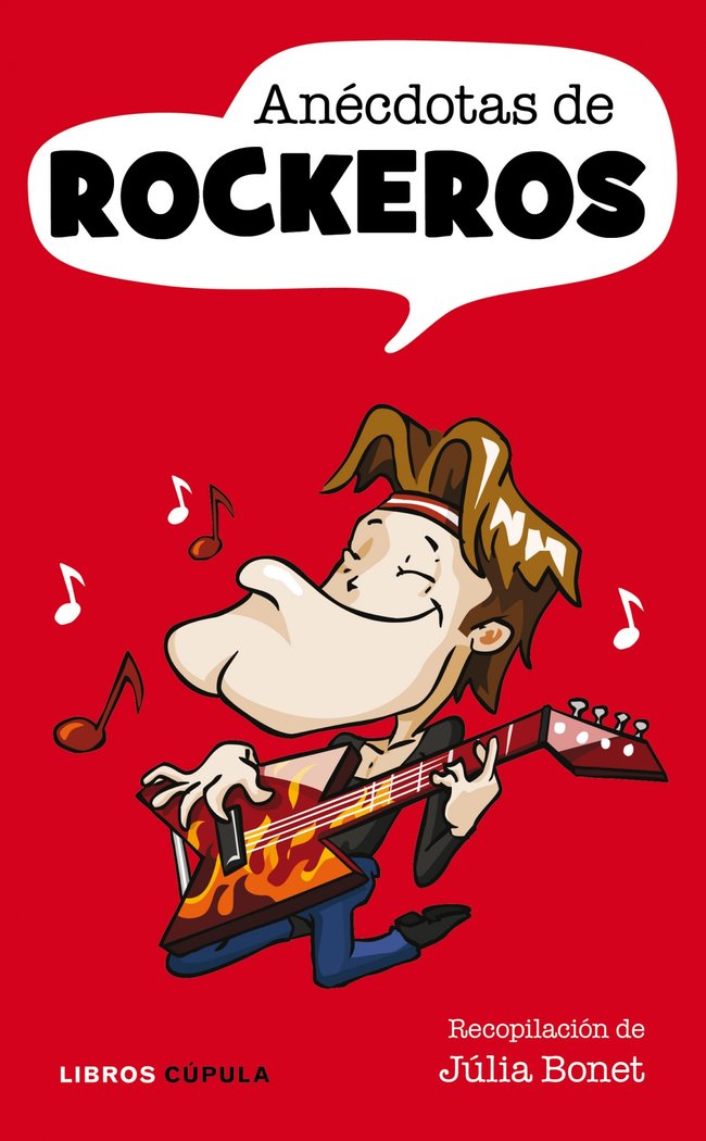 Anécdotas de rockeros, de BONET | portada del libro