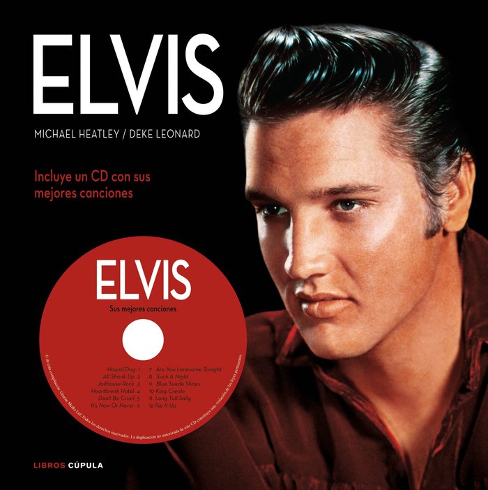 Elvis, de MICHAEL HEATLEY#DEKE LEONARD | portada del libro
