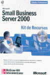 SMALL BUSINESS SERVER 2000 KIT RECURSOS+CD, de MICROSOFT | portada del libro
