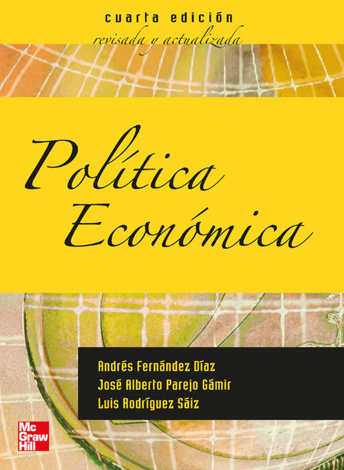 Politica Economica 4Edic revisada, de Fernández Díaz,Andrés | portada del libro