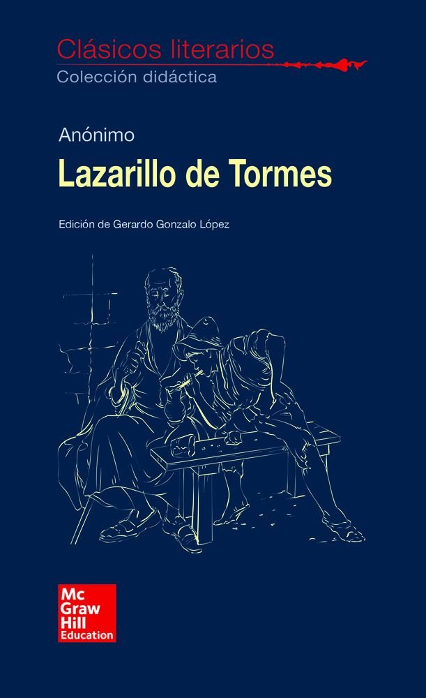 CLASICOS LITERARIOS Lazarillo de Tormes, de ANONIMO | portada del libro