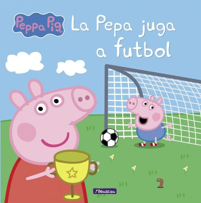 La Pepa juga a futbol (Peppa Pig. Un conte), de Hasbro | portada del libro