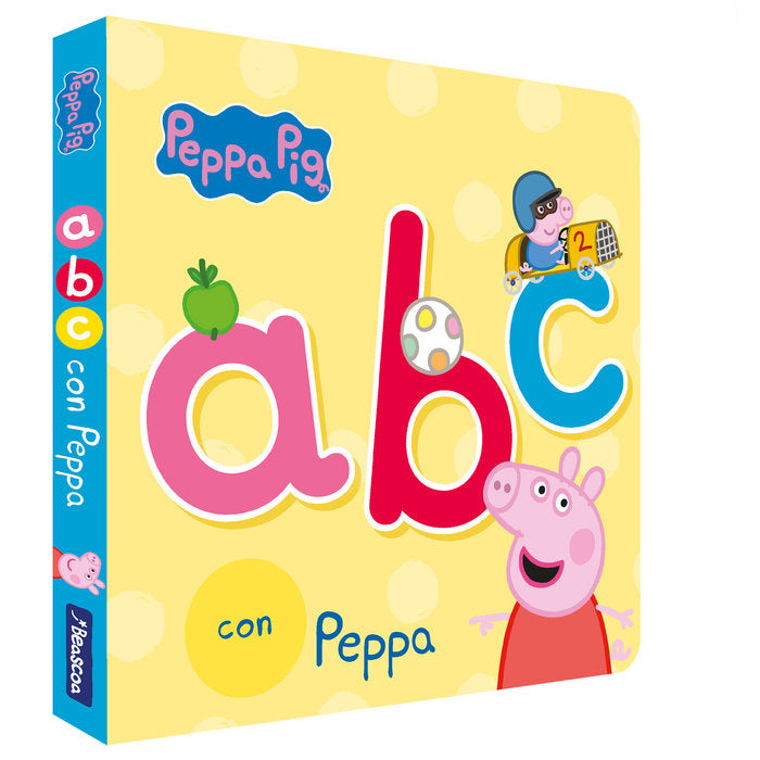 ABC con Peppa (Peppa Pig. Libro de cartón), de Hasbro | portada del libro