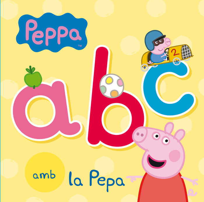 ABC amb la Pepa (Peppa Pig. Llibre de cartró), de Hasbro | portada del libro