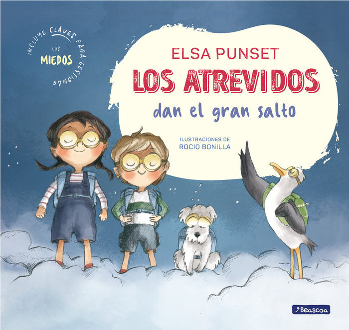 Los Atrevidos dan el gran salto (Serie Los Atrevidos 1), de Punset | portada del libro