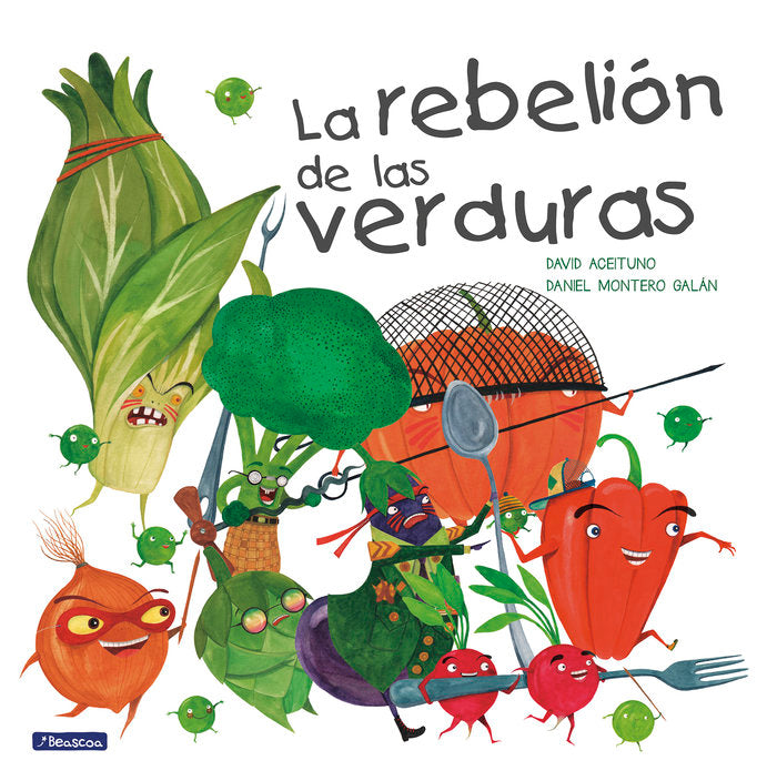 La rebelión de las verduras, de Aceituno | portada del libro
