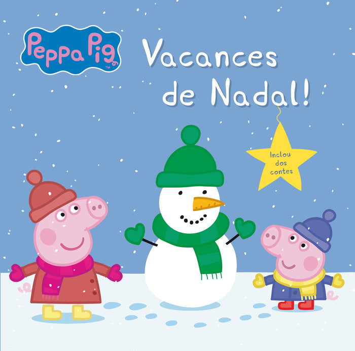 Vacances de Nadal! (Peppa Pig. Un conte), de Hasbro | portada del libro