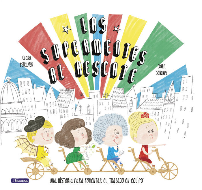 Las Supermentes al rescate, de Peñalver | portada del libro