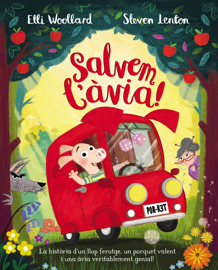 Salvem a l'àvia!, de Woollard | portada del libro