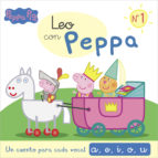 Leo con Peppa. Un cuento para cada vocal: a, e, i, o, u (Peppa Pig. Lectoescritura), de Varios autores | portada del libro