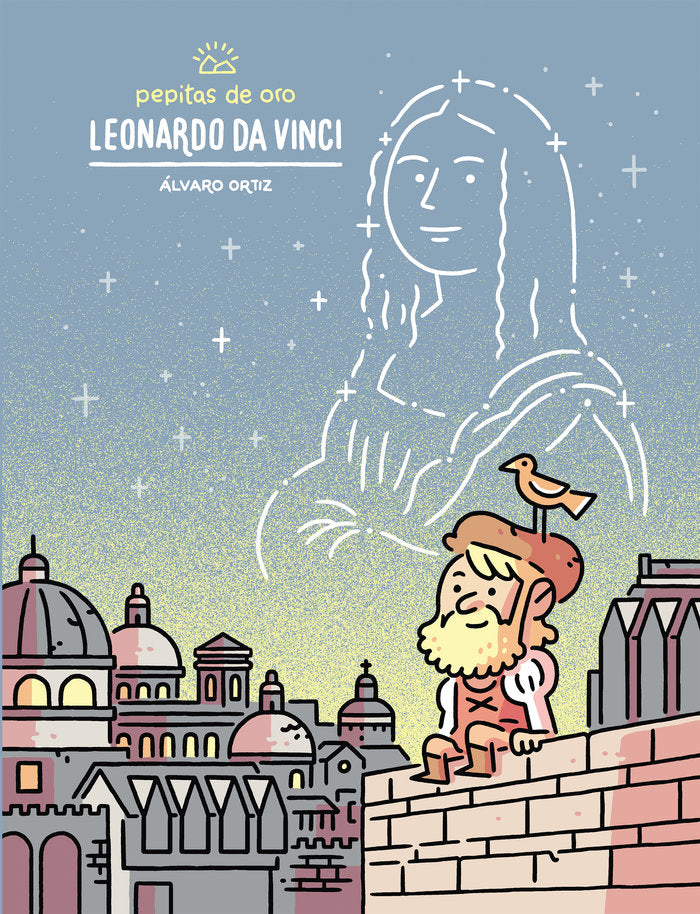 Leonardo da Vinci (Pepitas de oro), de Ortiz | portada del libro