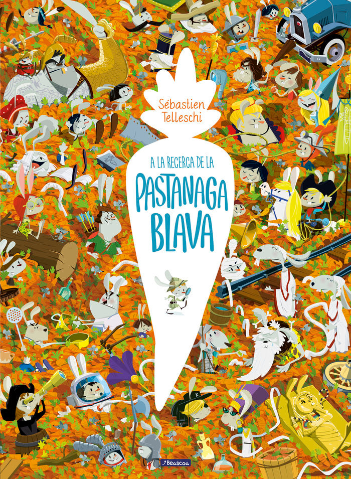 A la recerca de la pastanaga blava, de Telleschi | portada del libro