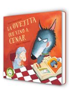 La ovejita que vino a cenar (La ovejita que vino a cenar. Libro de cartón), de Steve Smallman | portada del libro