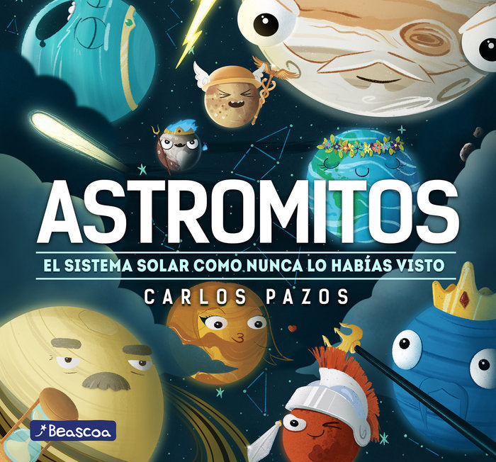 Astromitos, de Pazos | portada del libro