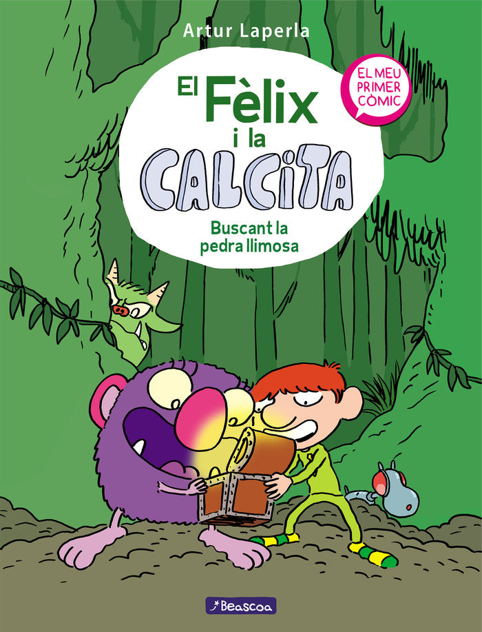 Buscant la pedra llimosa (El Fèlix i la Calcita 3), de Laperla | portada del libro