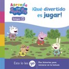 Aprende Lengua con Peppa Pig. ¡Qué divertido es jugar! (Peppa Pig. Lectoescritura), de Varios autores | portada del libro