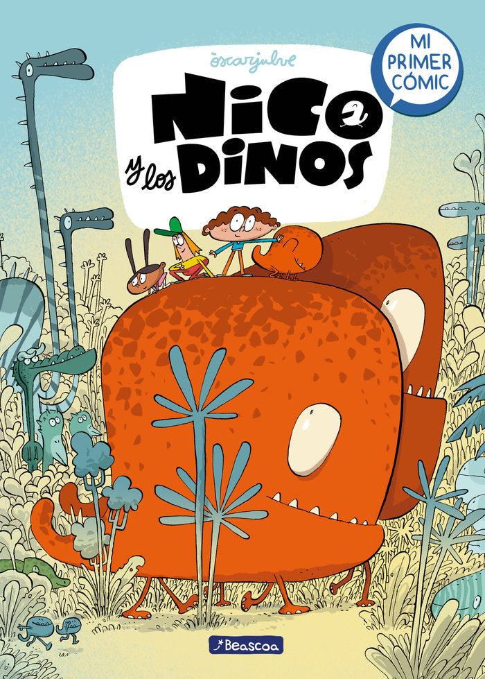 Nico y los dinos (Nico y los dinos 1), de OSCAR JULVE | portada del libro