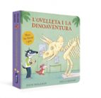 L'ovelleta i la dinoaventura (L'ovelleta que va venir a sopar. Llibre de cartró amb mecanismes), de Steve Smallman | portada