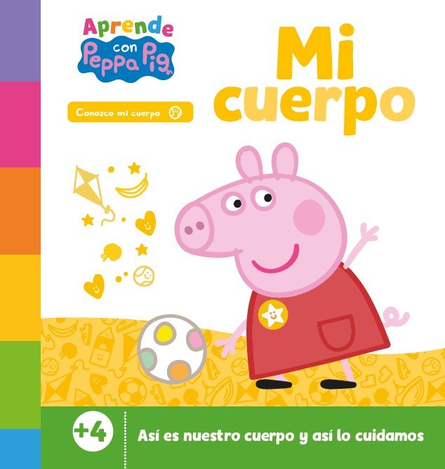Aprende con Peppa. Mi cuerpo (Peppa Pig. Primeros aprendizajes), de HASBRO | portada del libro