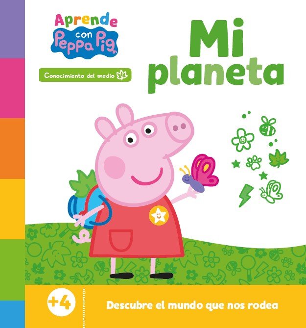Aprende con Peppa. Mi planeta (Peppa Pig. Primeros aprendizajes), de HASBRO | portada del libro