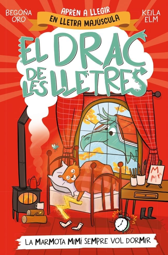 La marmota Mimí sempre vol dormir (El drac de les lletres 5), de BEGOÑA ORO | portada del libro