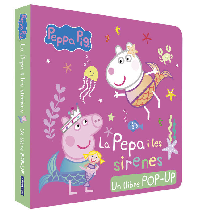 La Pepa i les sirenes (Peppa Pig. Llibre Pop-Up), de HASBRO#EONE | portada del libro